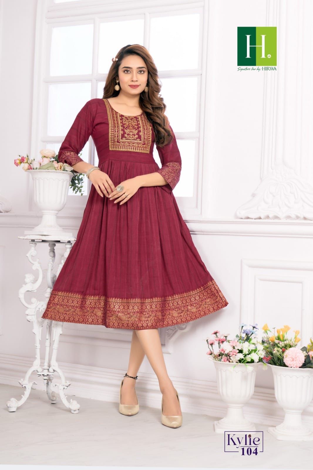 Kylie By Hirwa Plus Size Kurti Catalog